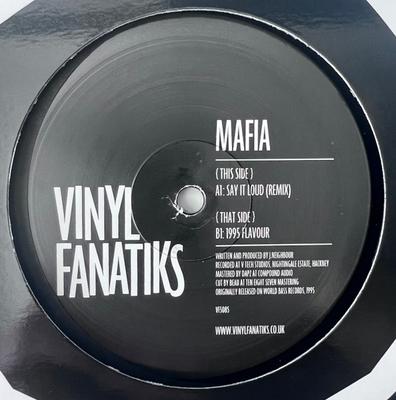 Disco de 12 polegadas MAFIA Say It Loud Remix 1995 Sabor VFS085 VINIL FANATIKS 2025 UK Dance Eletrônica