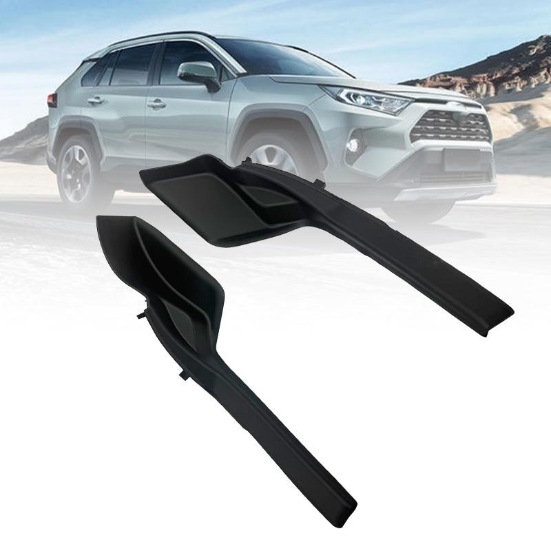 2Pcs Front Windshield Wiper Side Cowl Extension Cover Trim For 2020 2021 2022 Toyota RAV4