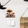 Eyeball Halloween Mushroom Skull Switch Sticker Pvc Living Home Wall Decor