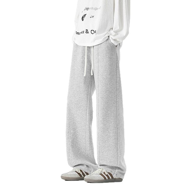 Sweatpants men's casual pants spring and summer new sports youth wide-leg trendy brand loose straight long pants