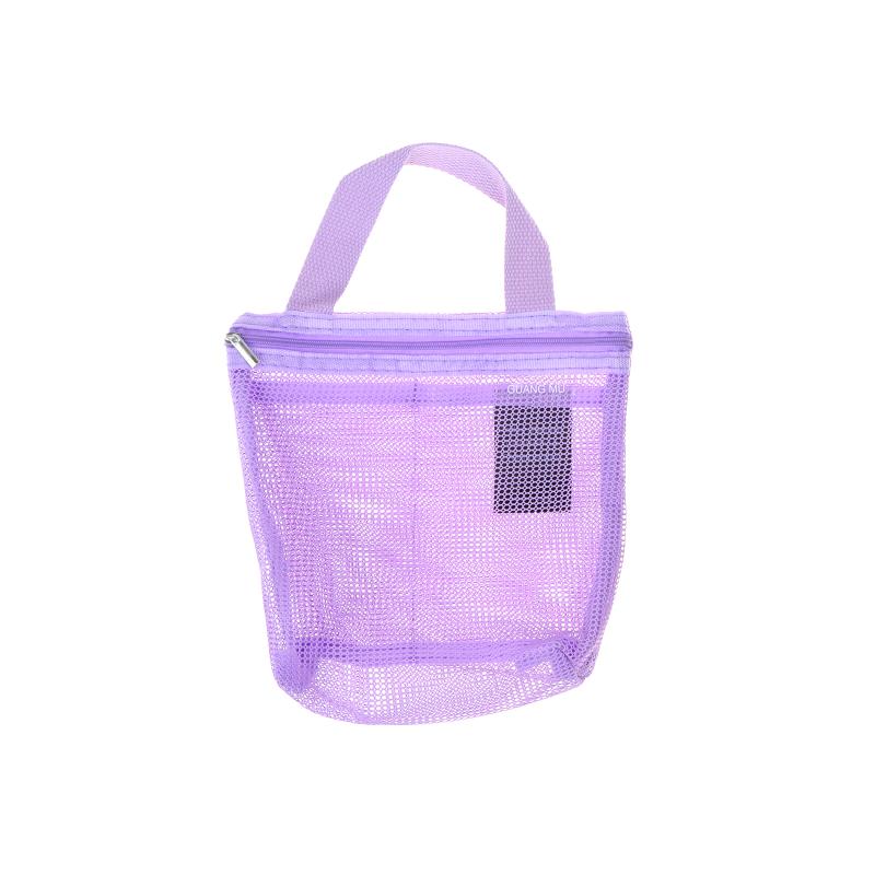 Portable Makeup Bag Mesh Waterproof Bath Bag Gym Bag Sundry Storage Bag Travel Toiletry Bag