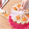 Plastic Sushi Rice Roller Mold Handmake Rice Ball Mold Vegetable Roll Press Mold  Pudding Rolls