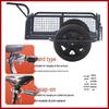 Portable Small Trailer for Outdoor Cart Electric Vehicles and Motorcycles