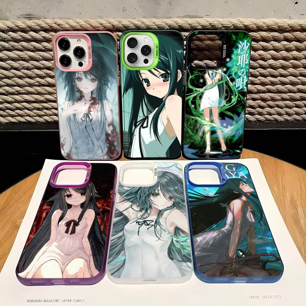 Horror Saya No Uta Game For IPhone 17 16 15 14 13 12 11 Pro Max Plus Matte Color Back Phone Cover