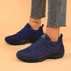 Women'S Walking Running Shoes Lightweight Breathable Fashionable Knitted Tennis Shoes Comfortable Activity Sneakers Women
