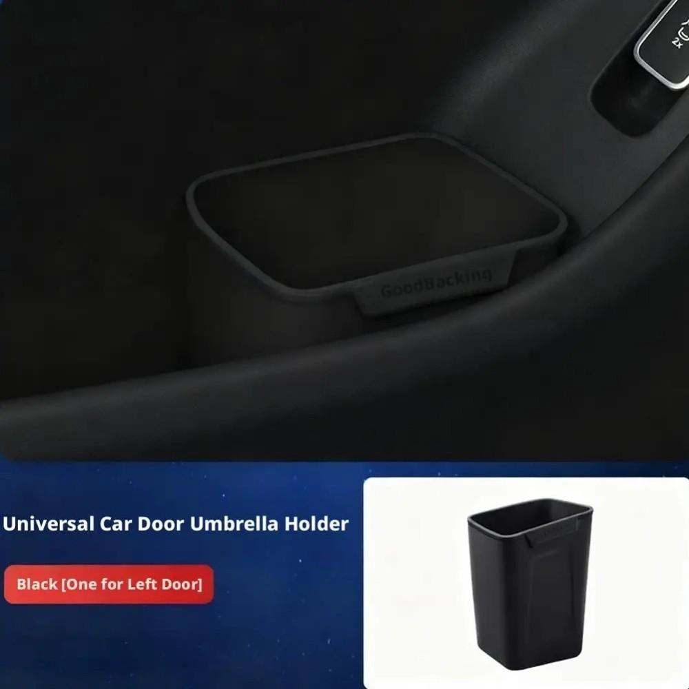 Hanging Car Door Storage Box Silicone Storage Bucket Universal Car Door Trash Can  Interior Access