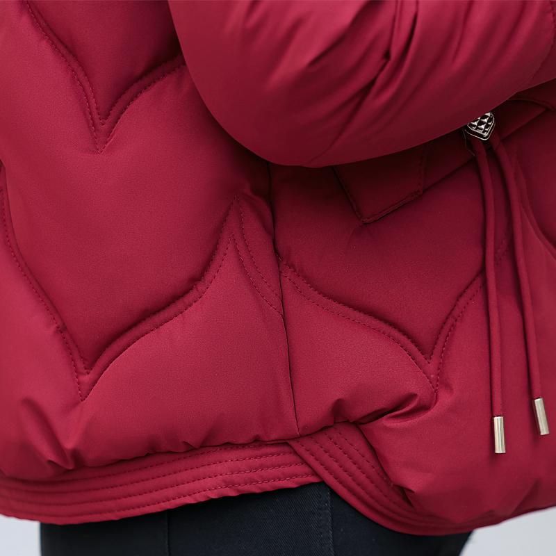 Fashion Winter Women's Jackets Hooded Loose Thick Warm Parkas Woman Coat