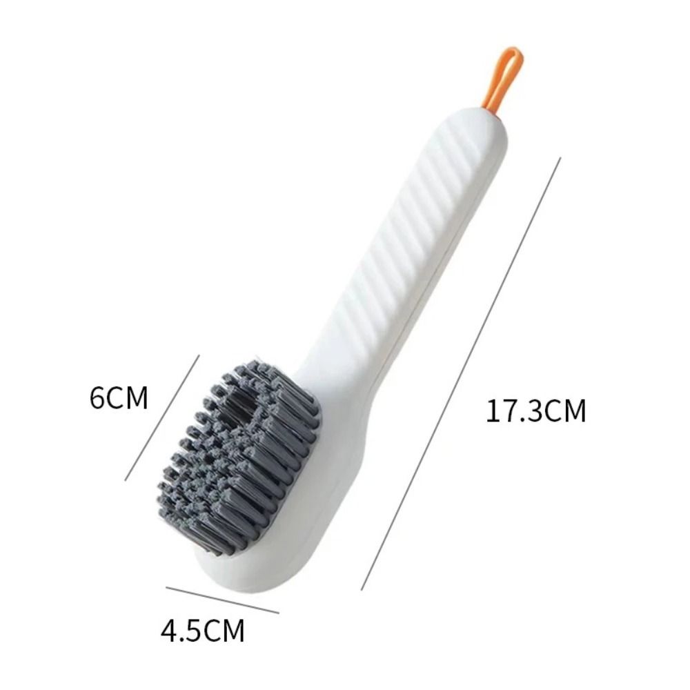 Household Cleaner Tools Cleaning Brush Soap Dispenser Soft Bristled Stable Liquid Shoe Brush Walls
