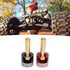 Heatsink  Plug Grip Aluminium Alloy and Copper Banana Plug Connectors with Heatsink