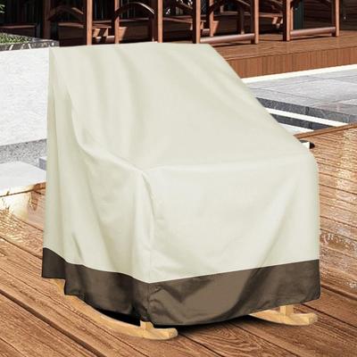 Außenstuhlabdeckungen Staubdichter Möbelschutz Robuste Schaukelstuhl-Abdeckung für Außenbereich Camping Veranda Rasen Hinterhof Terrasse