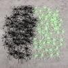 50-100Pcs Halloween Luminous Spiders Scary Trick Spider Indoor & Outdoor Haunted House Decorative Props Halloween Party Supplies