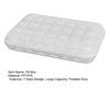 Weekly Pill Organizer Morning Noon Evening 3 Times A Day Pill Storage Box Large Capacity Portable Travel 7-Days Medication Dispenser