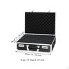 Aluminum Frame Carrying Case with Combination Lock for Personal Items Foam Insert Tool Box