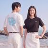 FivePlus Couple's Pure Cotton Casual T-Shirt