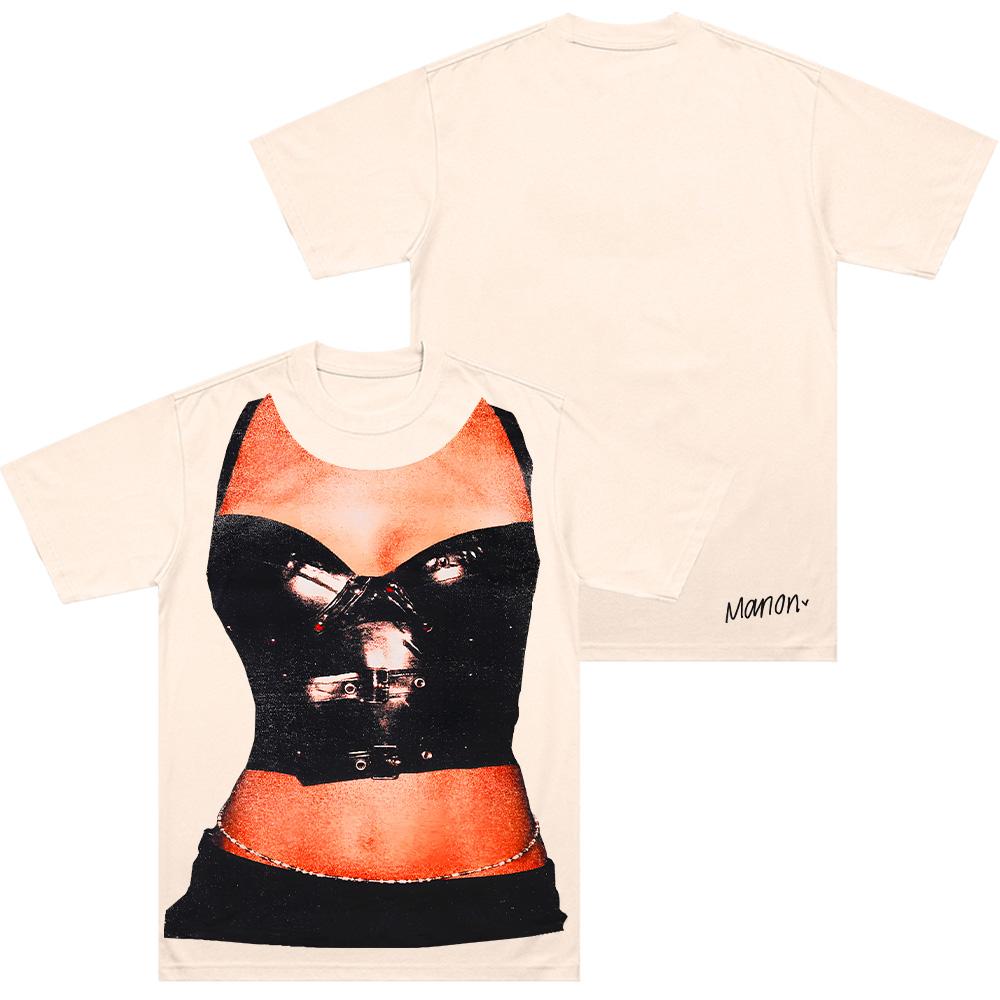 KATSEYE HOLIDAY CHAOS 'MANON' T-Shirts Kpop KATSEYE Band Kleidung Merch Kpop Fan Geschenk Streetwear Unisex Hochwertige Baumwoll-Tees