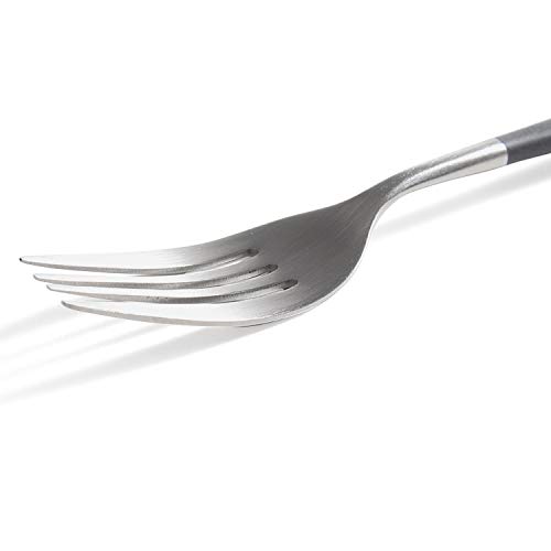 Cutipol MIO Black Silver Table Fork MI04