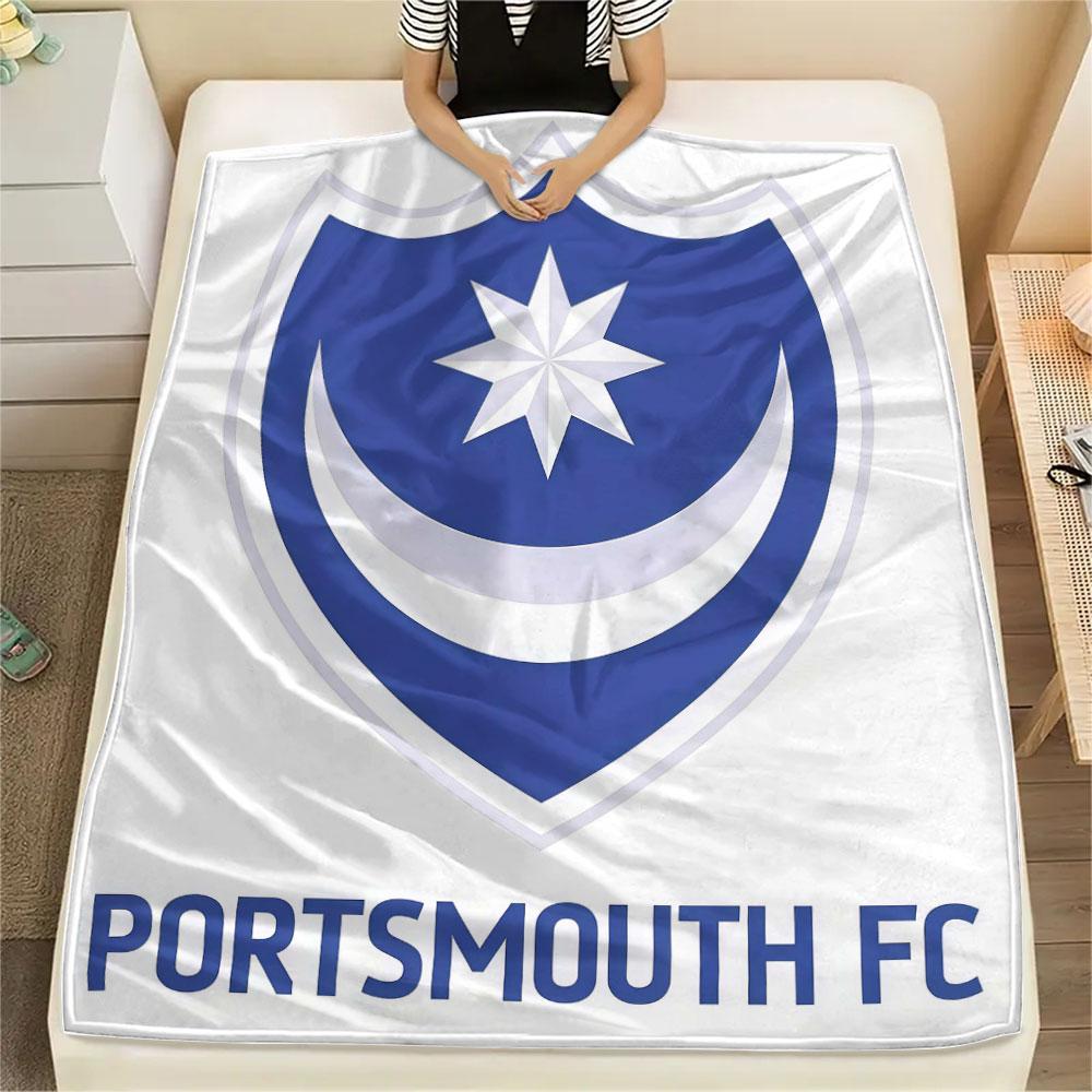 PFC Logo Blanket, High Quality Comfortable for All Seasons, Home Decor, Warmth and Comfort