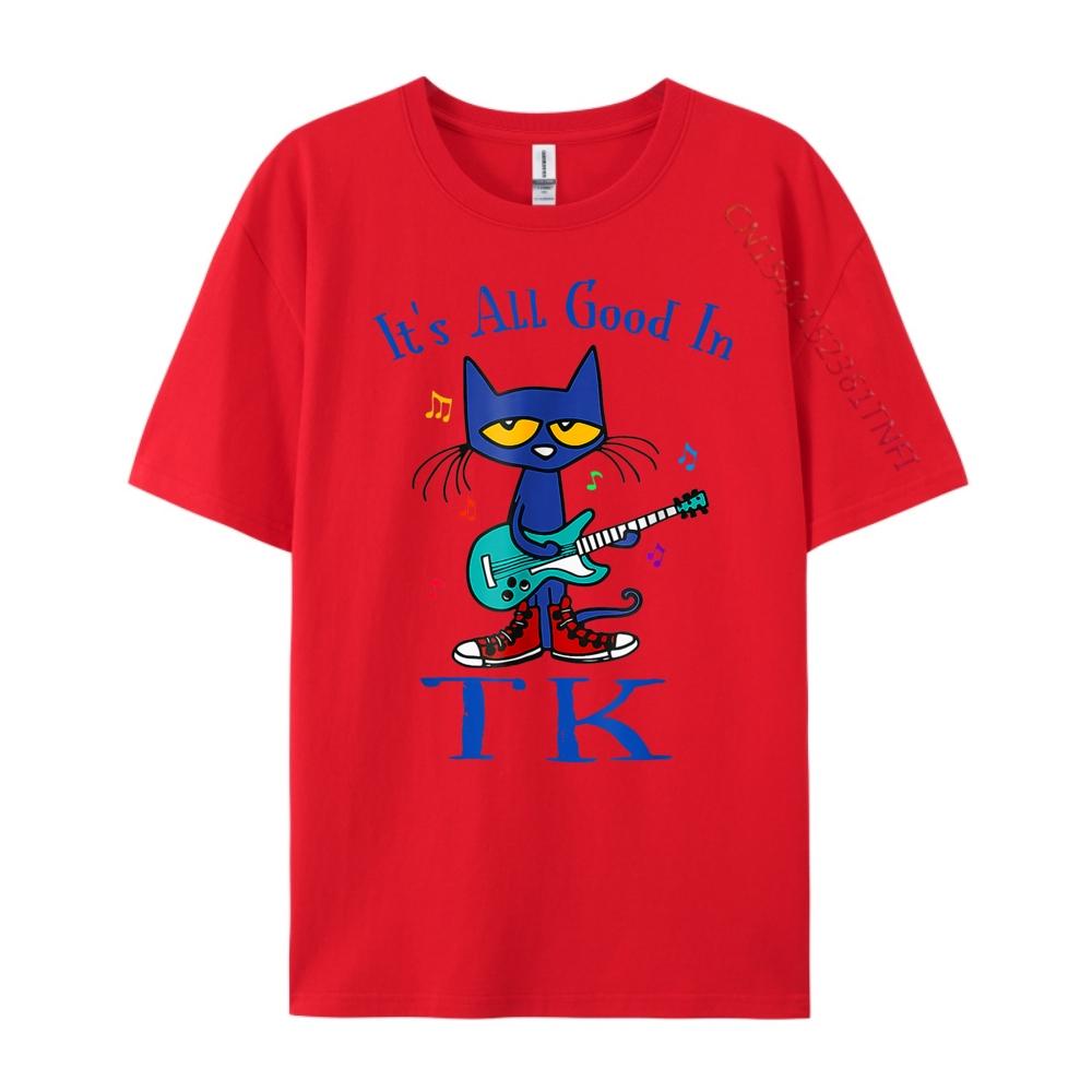 Its All Good In Tk Cat Transitional Kindergarten Teacher Kid XS Graphic T Shirts Designer Clothes Men S