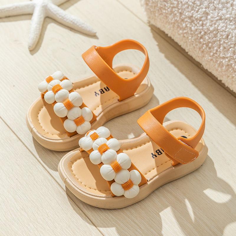Mädchen Sandalen Kleinkind Weiche Sohle Wanderschuhe Sommer 1-3 Jahre Alte Mädchen Prinzessin Schuhe Römische Schuhe Modische Kinderschuhe