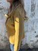 Women's Casual Wool Blend Button-Down Tops - 2025 Autumn/Winter European and American Style
