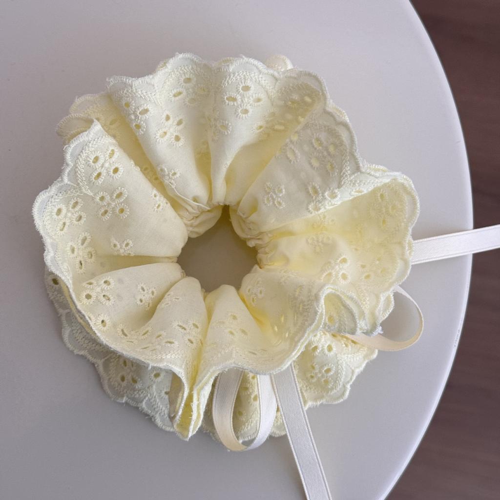 Large Big Elastic Hair Band Accessoires for Girl Women Korean Ties Scrunchies Rubber Designer Ribbon Popular Kpop Sweets Fashion