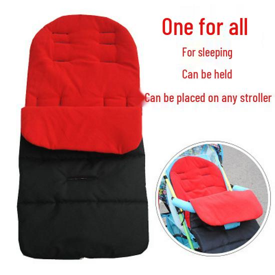 Multifunktionaler Kinderwagen-Fußsack: Winddichter, wasserdichter und warmer Schlafsack