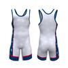 Canottiera da Lotta Libera con Stampa a Trasferimento Termico Uomo Donna Spandex Lycra Tuta Atletica a Compressione