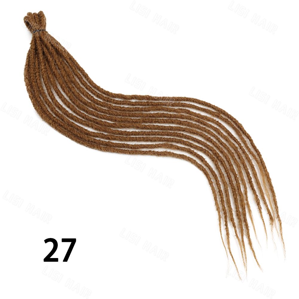 Synthetic Long Straight Dreadlock Soft Fake Extensions For Women Cosplay  Party Wear