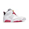 Air 6 Retro 'Hare' (Unisex) Neutral Grey / White / True Red / Black Vintage Basketball Shoes CT8529 062