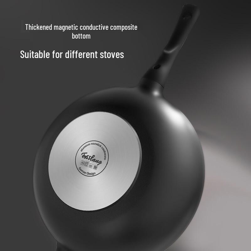 FOSSLANG Saphir 32cm Aluminium Antihaft-Wok