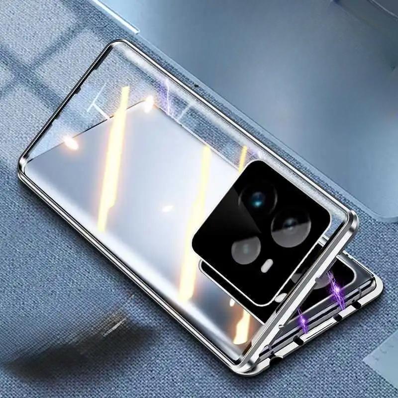 360°-Vollschutzhülle für Realme GT 7 Pro-Hülle, doppelseitige magnetische Glas-Schutzhülle für den Kameraschutz von Realme GT7 Pro