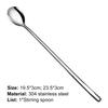 Practical Stainless Effective Lightweight Steel Spoon Stable