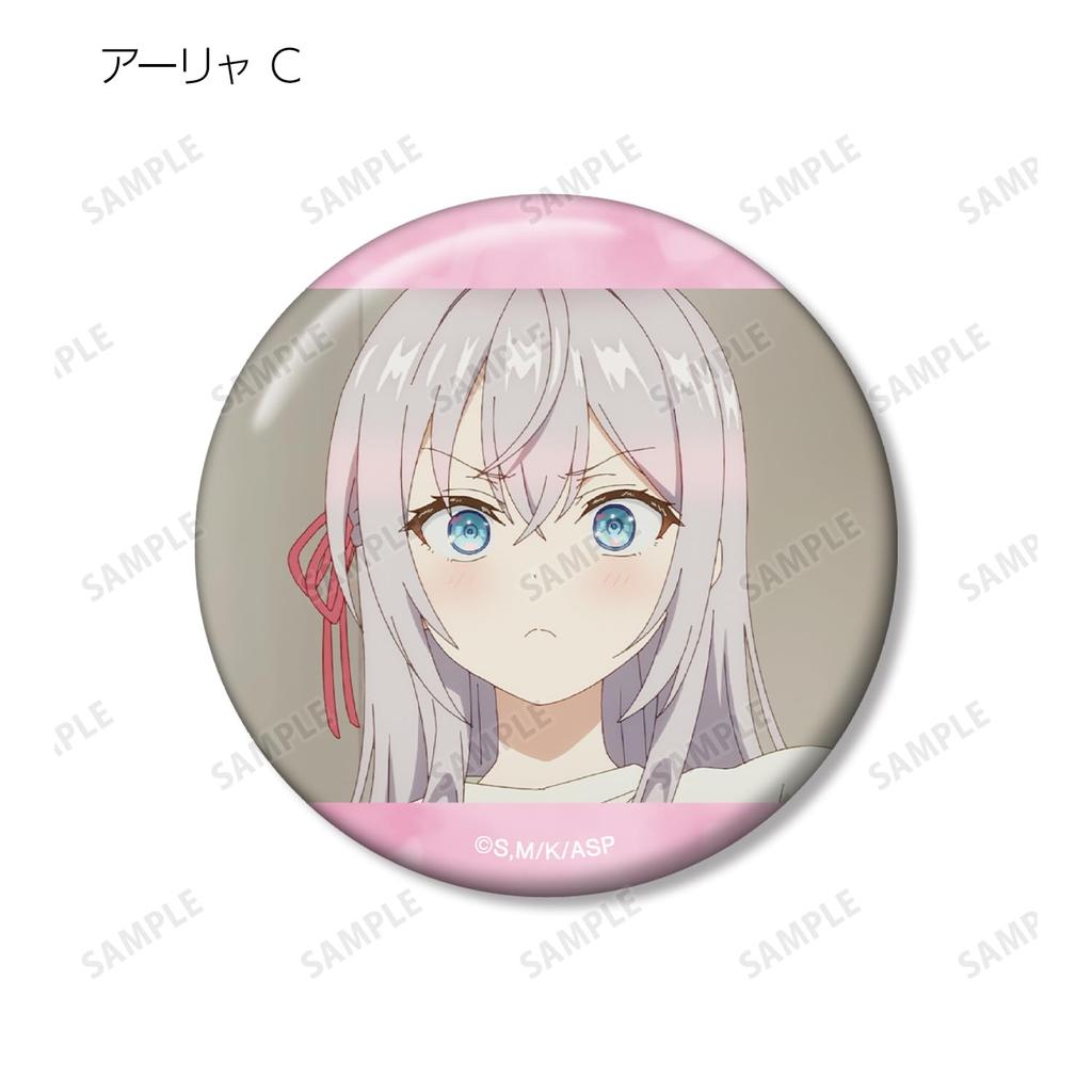 TV Anime "Alya-san, My Neighbor, Sometimes Whispers In Russian" Trading Alya-Only Scene Badges Box of 10