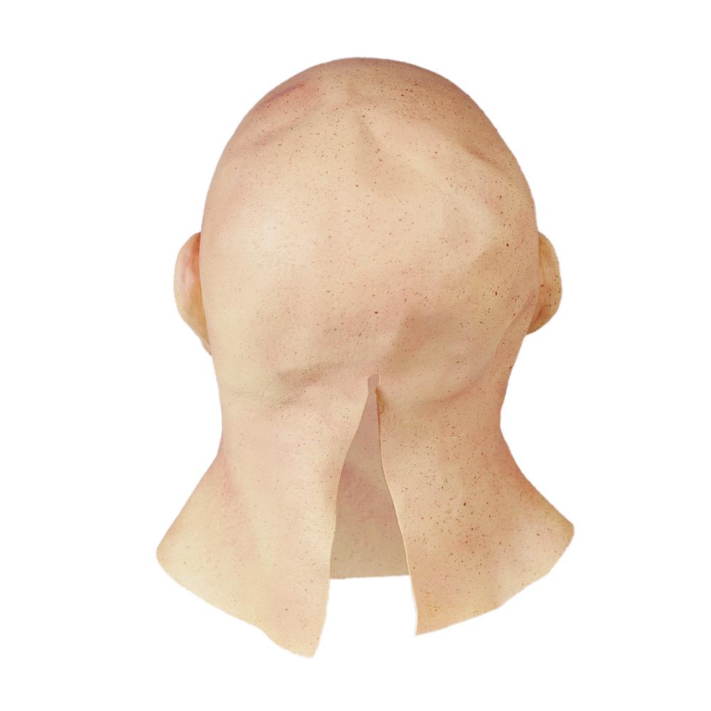 Realistische alte Mann Halloween Latexmaske für Karneval und Party