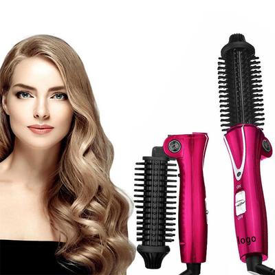 Professional Foldable Quick Heated Hair Straightener Brush Portable Women's Hairstyle Comb Hair Curler Brush