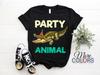 Party Animal Alligator Birthday, Crocodile Birthday Gift T-shirt, Love Alligators Awesome Funny Tee, Gator Lover Design, Christmas Present