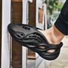 Große Sandalen Sommer Kanye Kokosnuss Lochschuhe Paar Freizeit Leicht Atmungsaktiv Strandschuhe