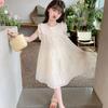 Children's Dress Summer Girls Embroidery Princess Dress Clothing Sleeveless Baby Kids Simple Style Fairy Dress