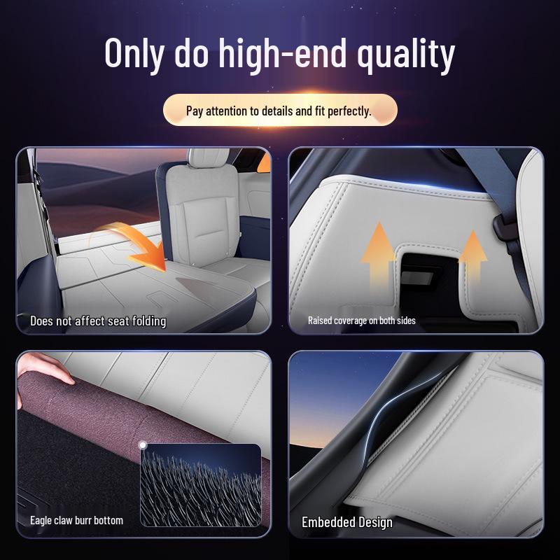 Zeekr 9X Trunk Mat Full Coverage 2025: Tail Box Interior Modification Accessory