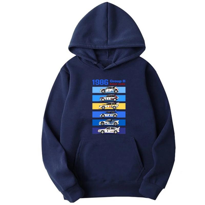 

New Men s Hoody 1986 Group B RALLY CARS Print Hoodie Hot Sale Men Women Vintage Casual Sweatshirt Unisex Long Sleeve Pullovers 3XL