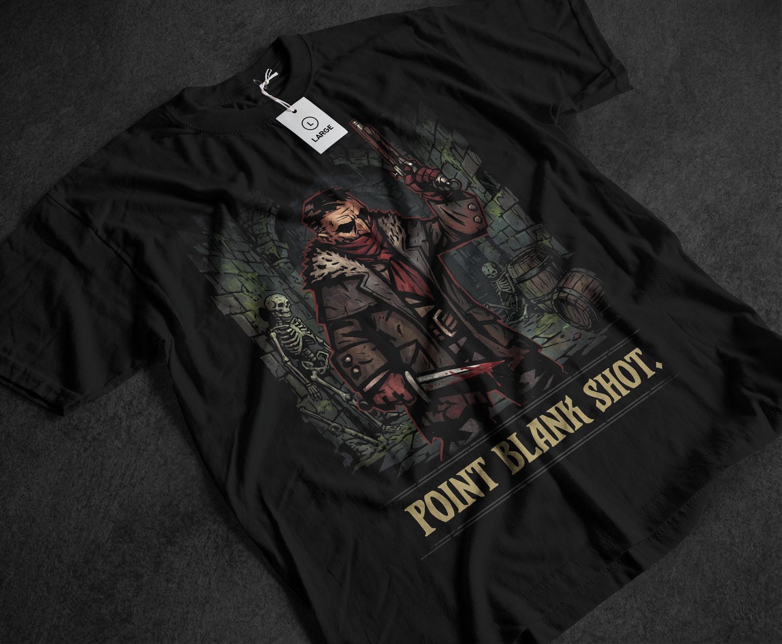 Darkest Dungeon Unisex Tee, Plague Doctor, Video Game, Classic Gaming, Gift For Gamer Boy 130