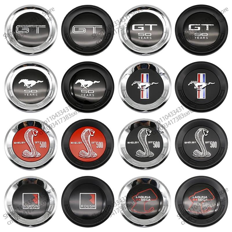 Car Sticker Ford 1Pcs Car Tail Emblem Trunk Badge Sticker GT logo For Ford Mustang 5.0 ROUSH SHELBY GT 500 Cobra LAGUNA SECA Tai