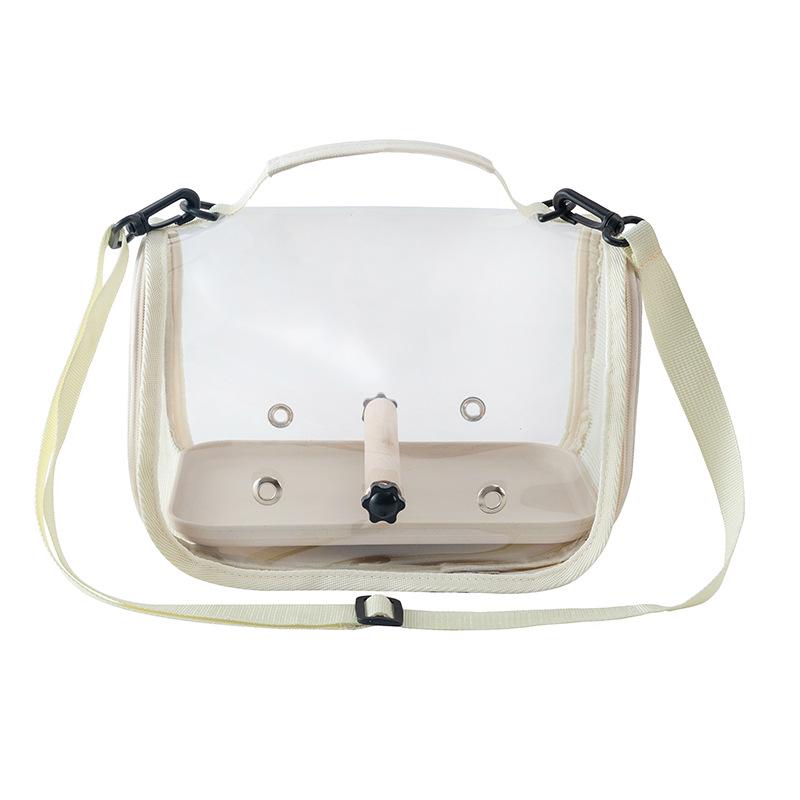 Portable Pet Carrier: Ideal for Small Birds, Pigeons, Lizards, Hamsters, and Cockatiels