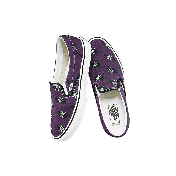 Vans Og Classic Slip On Wacko Maria Purple Records VN0A45JK596
