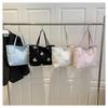 Stylish Casual Commute Shoulder Bag: Fashionable, Large-Capacity Tote for Students