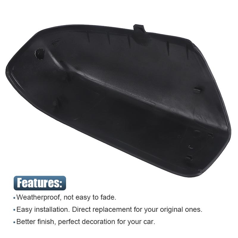 Door Wing Side Mirror Housing Cover For Honda Accord 2003 2004 2005 2006 2007 US Version Left Right Side Rearview Mirror Cap