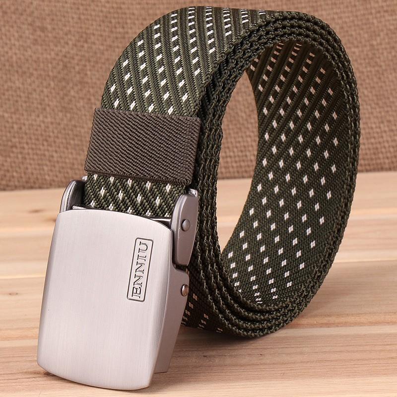 

TUSHI Outdoor Men s Snowflake Casual Canvas Belt Tooling Quick-drying Nylon 120cm