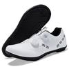Road Cycling Shoes With Stiff Sole Breathable Unclipped Clipless Style Dual Buckle Bike Pedal Men Women