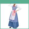 Charming Womens Farm Maid Outfit Ideal For Stage Performance And Halloween Celebrations