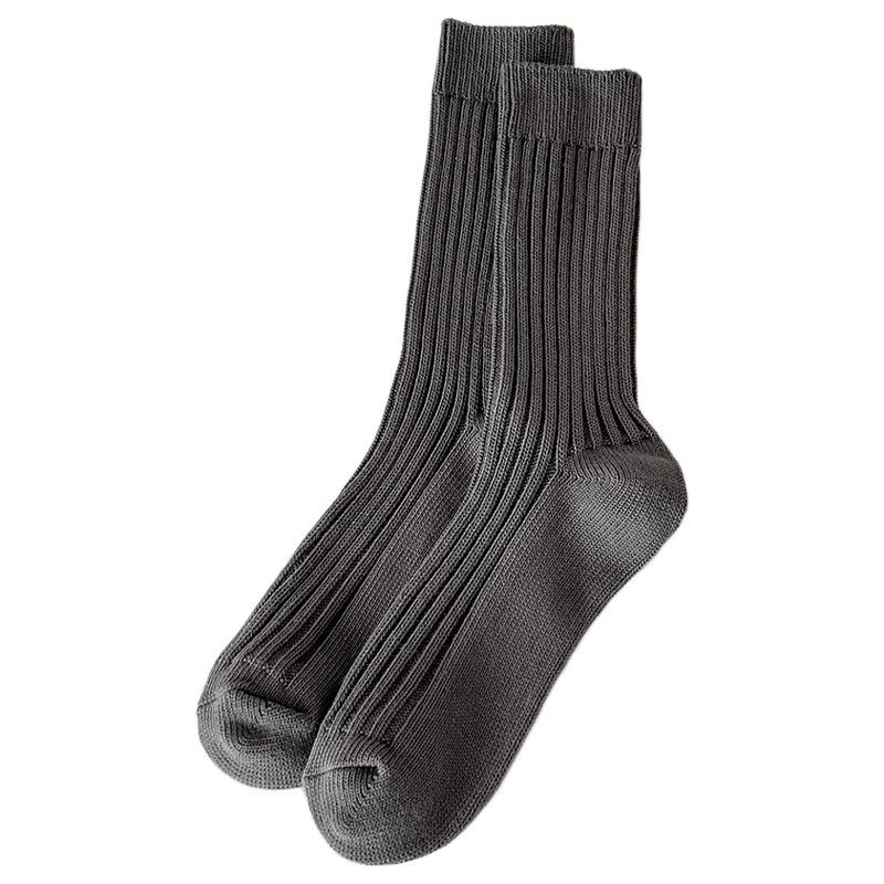 Socks Pure Cotton Stacking Socks, Out-Of-Season Wear, Trendy Thickened Warm Thick Needle Retro Maillard Stockings Women